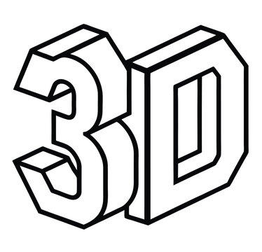 3D text vector design of letter, dollar sign symbol, and stylized letter, icons of currency and finance