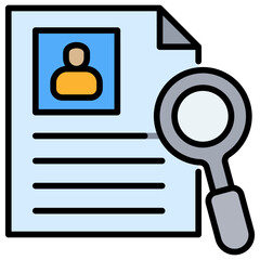 Poster - Identity Lineal Color Icon