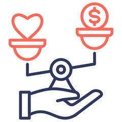 Poster - Ethics Dual Tone Icon