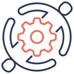 Poster - Cohesion Dual Tone Icon