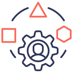 Poster - Adaptive Dual Tone Icon