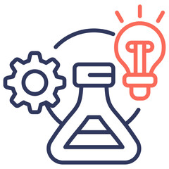 Poster - Science Dual Tone Icon