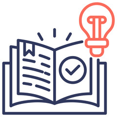 Poster - Knowledge Dual Tone Icon
