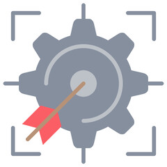 Poster - Goal Setting Flat Icon