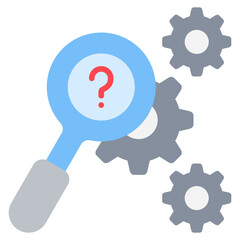 Poster - Analysis Find Flat Icon