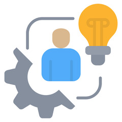 Poster - Technique Flat Icon