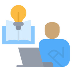 Poster - Study Flat Icon