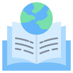 Poster - Global Learning Flat Icon