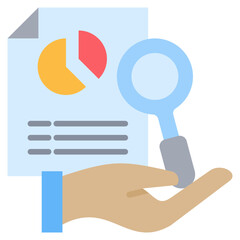 Poster - Case Study Flat Icon
