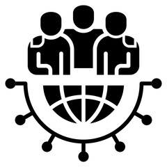 Poster - Cultural Sensitivity Glyph Icon