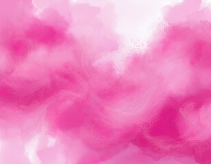 Wall Mural - pink water color design