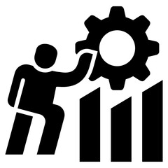 Poster - Challenge Glyph Icon