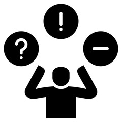 Poster - Issue Glyph Icon