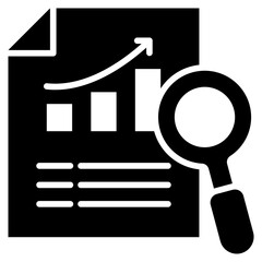 Poster - Analyze Glyph Icon