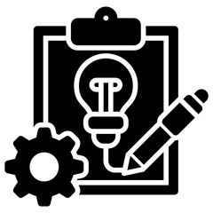 Poster - Concept Glyph Icon