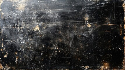 Poster - Elegant black and gold background featuring luxurious textured surface for design projects