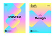 © Umar - Modern poster design with gradient round sphere in the center. Colorful banner design with 3d gradient background. Ideal for tech event invitation, ad, cover, web. vector illustration