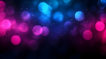 Poster - A mesmerizing array of colorful bokeh lights creating a dreamy atmosphere, perfect for background and design projects.