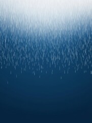 Poster - Abstract Rain Background - illustration of falling rain, abstract design, blue gradient background