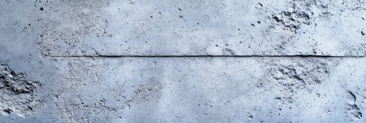 Poster - Gray Concrete Texture Background - high-resolution of a light gray concrete surface with a subtle texture and a thin horizontal line
