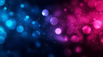 Poster - Vibrant abstract background with colorful bokeh lights, creating a playful and energetic atmosphere for creative projects.