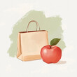 © Kirill - Apple and a Paper Bag