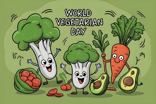 World Food Day. October 16. Holiday concept.Different fresh food are laid out in shape of heart on banner or greeting card.Hyacinth Bean Curry Bowl on Woven Mat.meals fruits and vegetable.