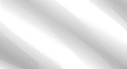 Poster - White diagonal stripes background with soft gradient effect. Clean minimal design template for presentation, banner or website. Modern abstract geometric pattern with copy space