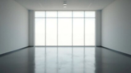  Bright Room Interior with Large Window and Polished Floor