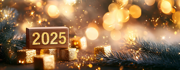 Poster - banner with the numbers 