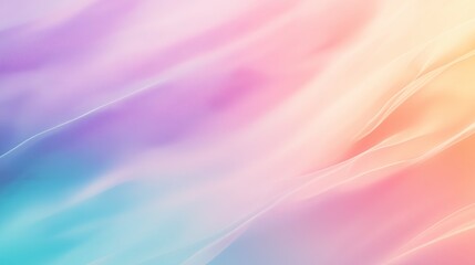 Aufkleber - A dreamy soft blur of warm and cool tones blending seamlessly.
