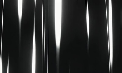 Fototapete - Captivating light reflections through transparent surfaces create an intriguing visual experience in a dark setting