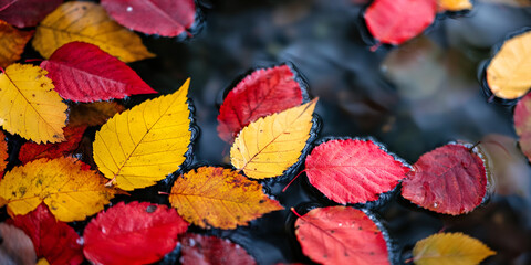 Autumn Leaves Overhead
