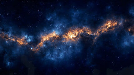 Wall Mural - Magical Milky Way Night Sky
