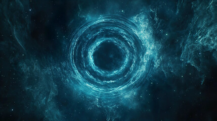 Wall Mural - ringed planetscape