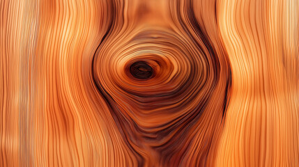 Aufkleber - Wood grain forming concentric circles creating abstract pattern background