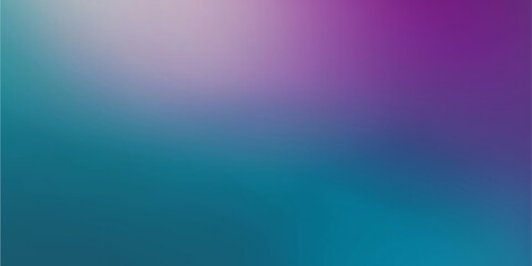 Poster - Purple, teal, and white gradient background creating smooth transition