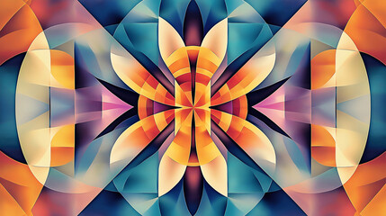 Poster - Colorful abstract background creating a stunning visual experience