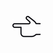 © Akhmedbek - index pointing icon sign vector