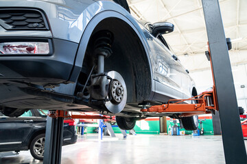 Poster -  Car service workshop. Car repair
