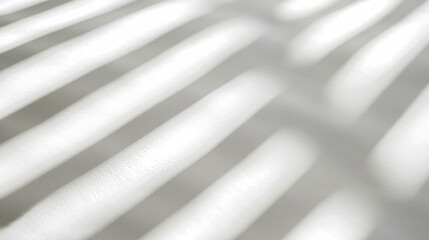 Poster - Abstract texture of angled ribbed white paper for modern design concepts