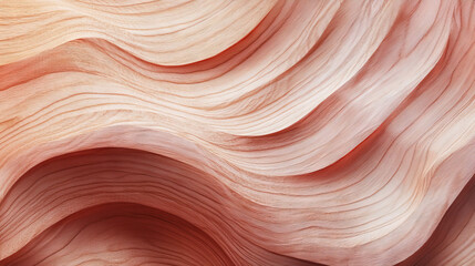 Poster - Pinkish beech wood texture with soft light waves for natural design concepts
