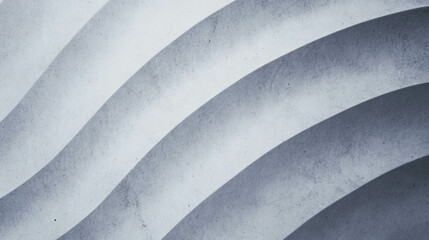 Poster - abstract coarse wavy ribbed grey paper texture for design backgrounds