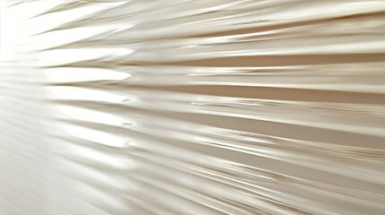 Poster - Horizontal ribbed transparent plastic texture for modern design applications
