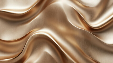 Poster - Elegant light bronze metallic texture for background and design