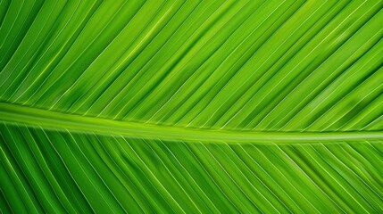 Wall Mural - A stunning closeup view of natural leaves, showcasing a rich dark green texture that embodies tropical beauty.