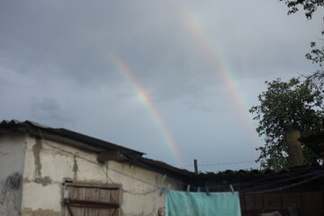 rainbow in the sky