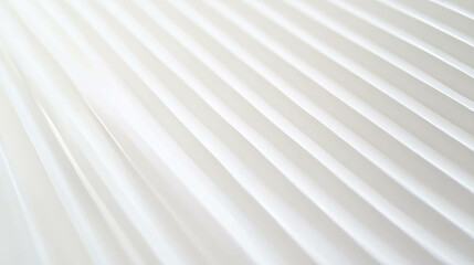 Poster - Minimalist design texture with ribbed white paper for backgrounds and crafts