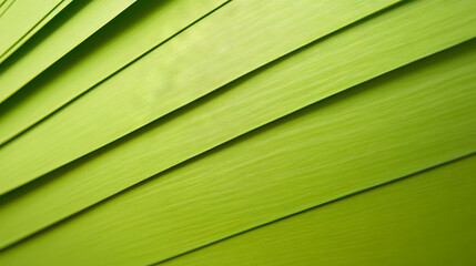 Poster - Vibrant textured ribbed green paper - abstract design background