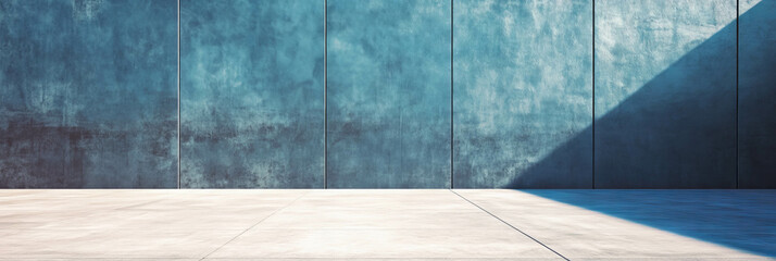 Poster - Industrial modern architecture with silver and black wall texture and shadow play